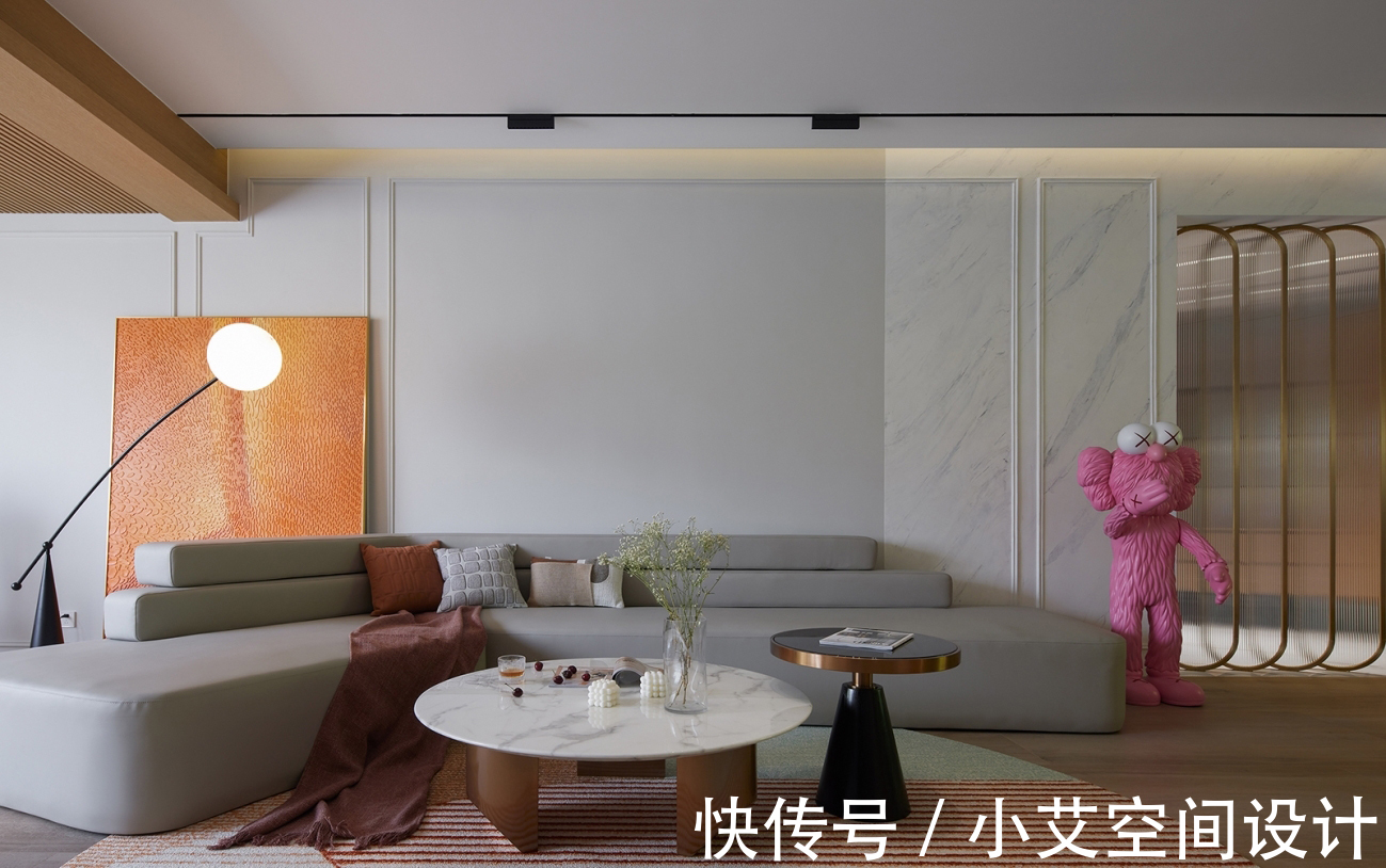 软装|240㎡侘寂风软装，盐甜可控的优雅家居！