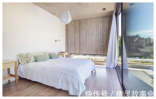 玻璃门|钢筋混凝土别墅装修,三个花园设计太聪明了,环绕型四通八达!
