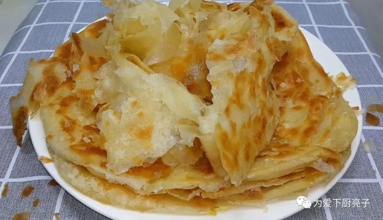 馒头|烙饼这么做太香了,开水一烫,张张柔软又劲道,学会天天不起早