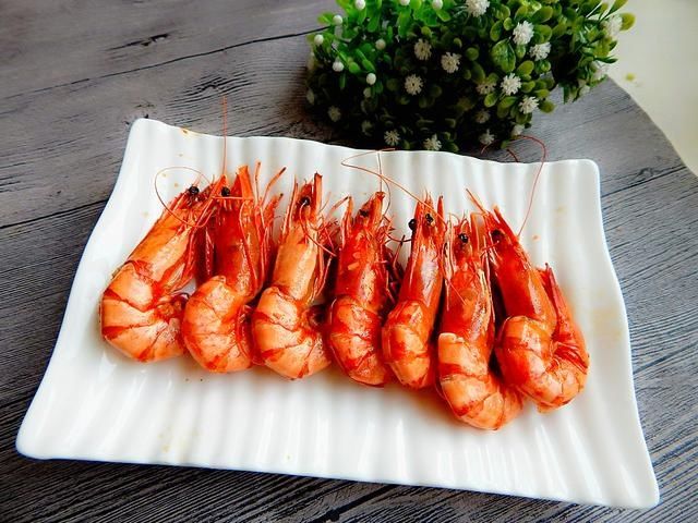 食用油|懒人烤箱版烤大虾，少油更健康，原汁原味，太过瘾了