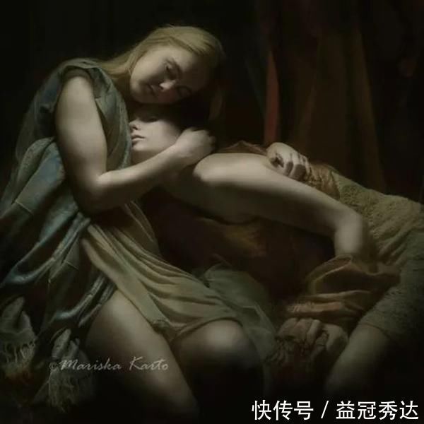 逼真|荷兰艺术家人体油画中的性感女郎,细腻逼真,身材惹火