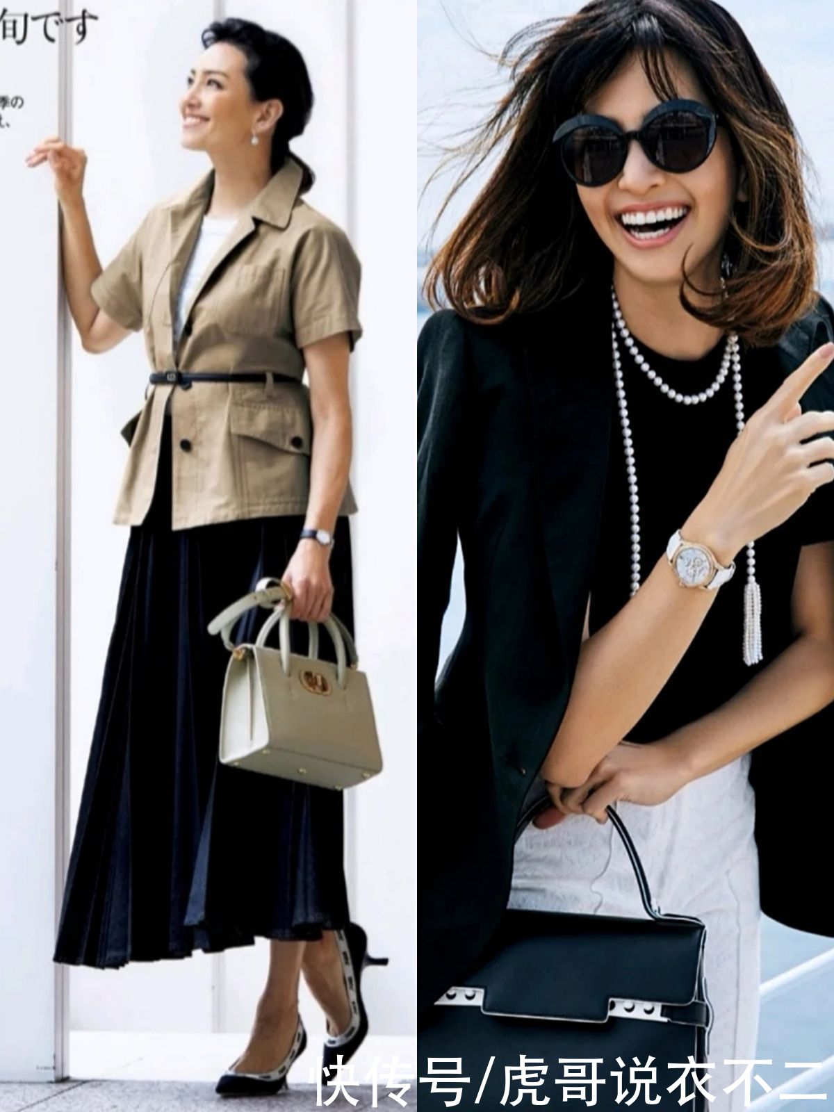 博主|中年女人要想显贵,学日本博主的“高级色”搭配,简约大气上档次