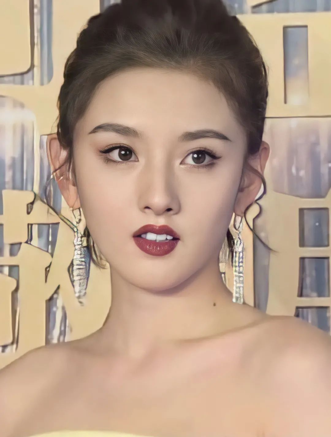 眼睑|双眼皮、大眼睛已经过时了，现在的美女标准是这样..