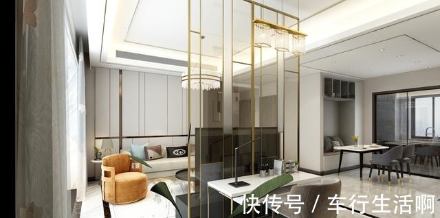 饰面|中信泰富137㎡现代轻奢风,巧妙分区、时尚与实用并存!