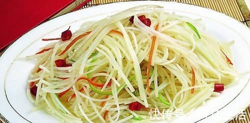香辣土豆丝|炒土豆丝时,先放醋还是后放醋?大部分人都做错,难怪不好吃