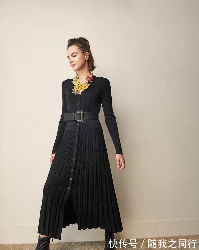 裙装 早秋穿裙子时,建议学会这几个搭配技巧,优雅时髦又温柔!