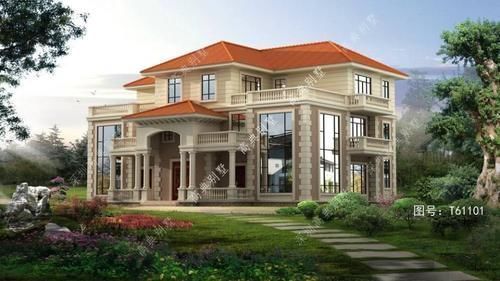 乡下|如果你在乡下建上一栋这样的别墅，绝对足够引人注目！