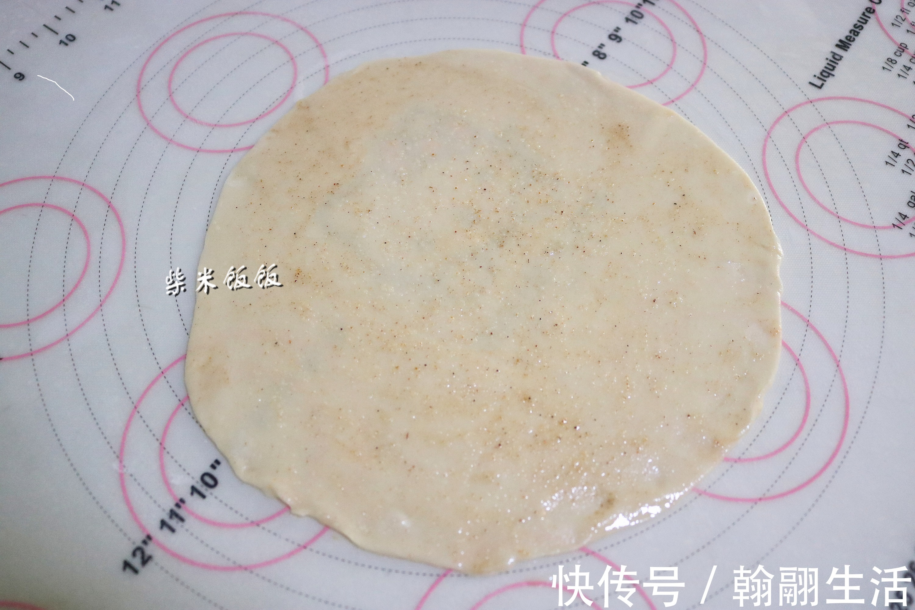 面团|晚上揉面团,早上来烙饼,省时省力,香软好吃,比发面饼更美味