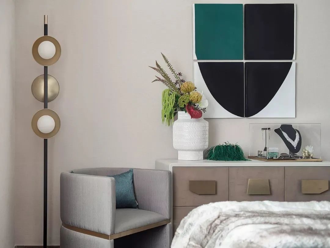 华丽|125㎡现代轻奢,羡慕有院子的房子,住起来太舒服了