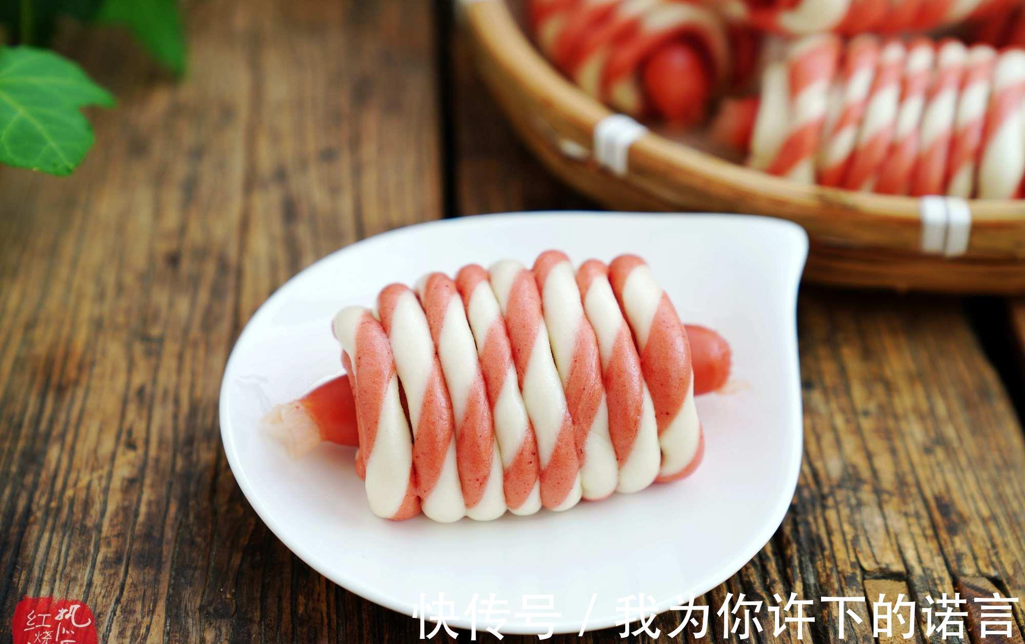 馒头|白馒头吃腻了试试这一种做法，颜值很高里面还有肉，看着复杂做着省事