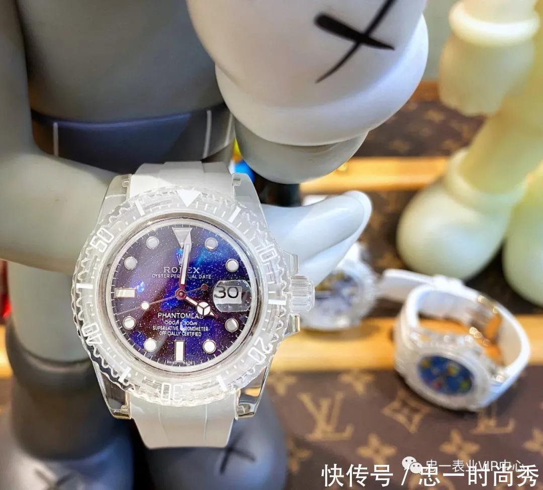 忠一表业:?KZ劳力士之Phantomlab改装透明水鬼让这个夏季充满活力!