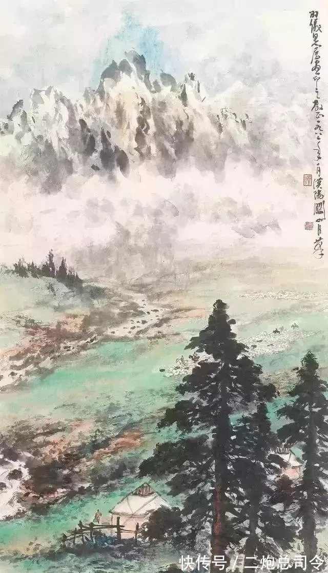 岭南画派！江山如此多娇｜关山月山水画