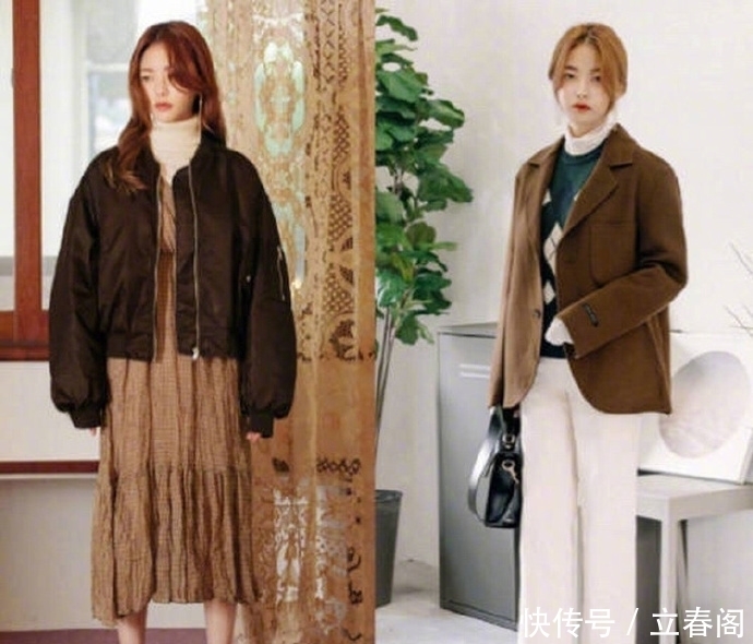 棉袄|冬天如果你穿腻了棉袄,试试这样大衣搭配,不失温暖又给气质加分