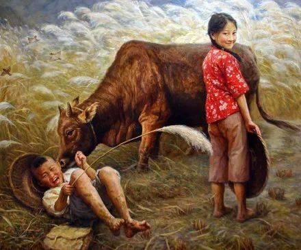 一代人|绝对硬实力,火遍全球的油画作品,承载了一代人的深刻记忆,张张感人至深~