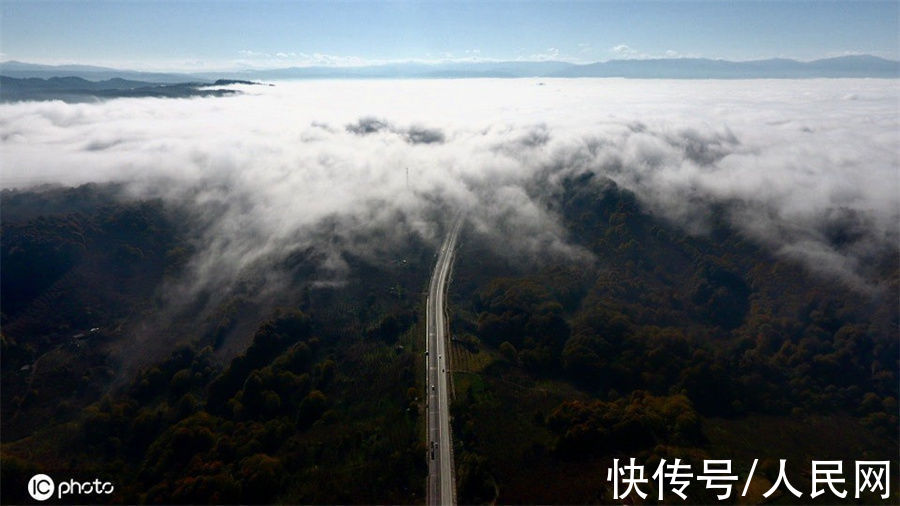 土耳其|土耳其迪兹杰大雾 山坡景物若隐若现