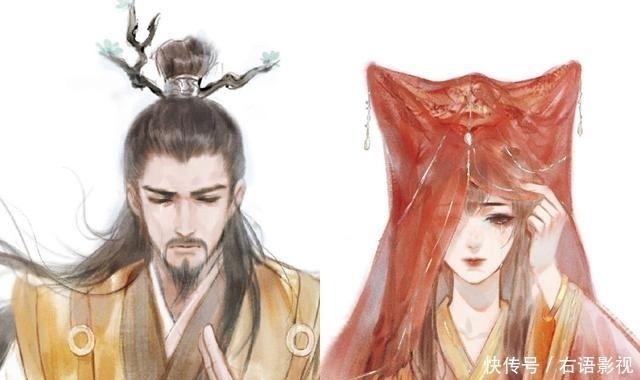 流泪|画师笔下的《姜子牙》，妲己流泪美到心碎，九尾天尊CP感爆棚