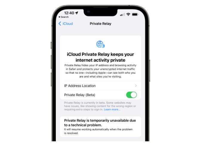 rumors|苹果称部分用户的 iCloud 隐私中继功能目前无法使用