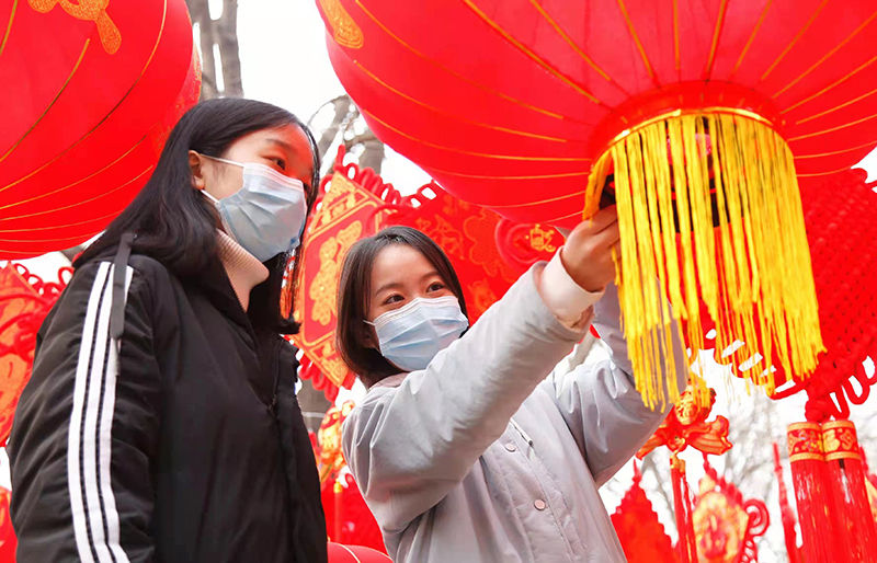 南和区|河北邢台南和区：购买节庆饰品迎新春