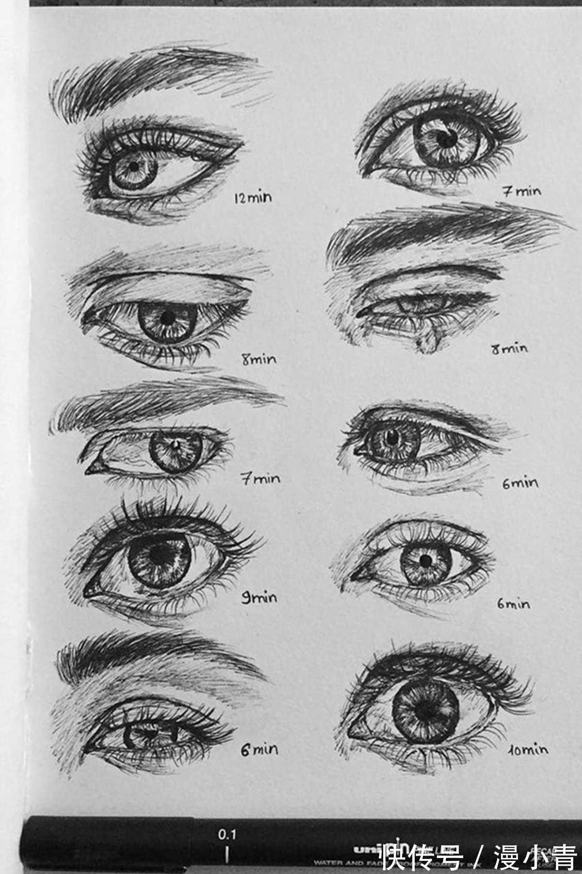 型号#光靠铅笔能够画成什么水准,原来不同型号的铅笔有着不同的作用