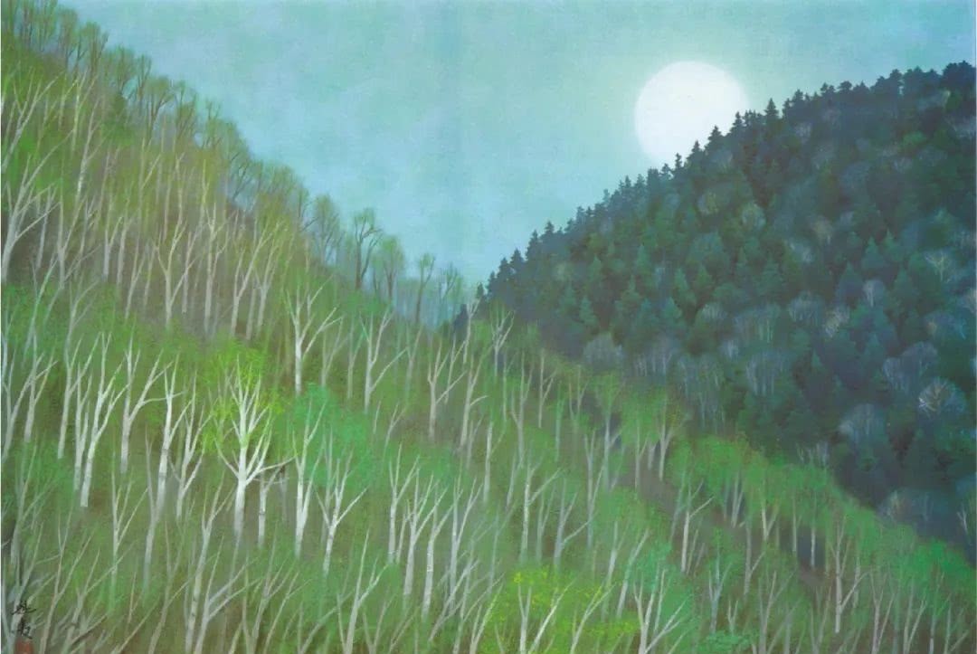 力量|这个日本人的风景画,有治愈的力量!