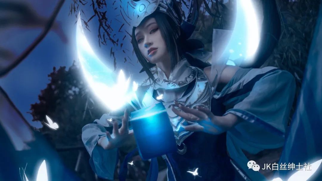 女娲|cos:王者荣耀女娲朔望之晖cos正片@茴茴