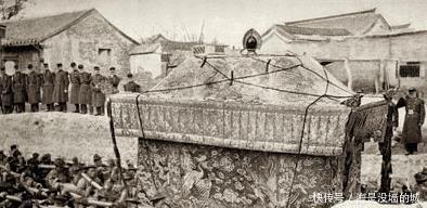 纸糊|慈禧下葬时的大场面,纸糊的真人要一起灰飞烟灭!