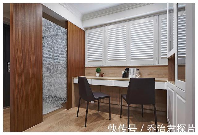 墙面|这是我见过最简洁大方的美式风,132㎡老屋翻新,打造典雅退休生活