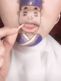 |搞笑GIF趣图铲屎的,你自安心己吃吧,就当我不存在了!