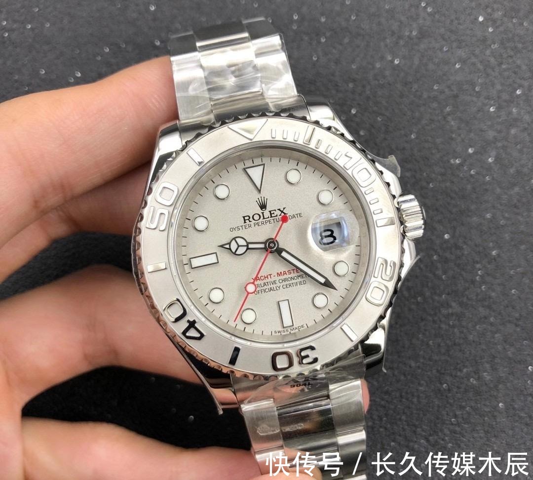 刻度|AR厂劳力士灰盘蓝针游艇复刻表细节工艺怎么样？