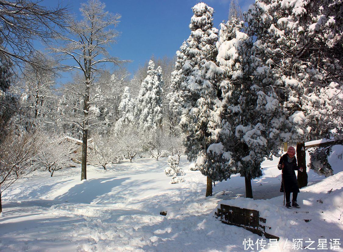 黄泥浆岗|宁波第二高峰，雪国风光，雾凇奇观