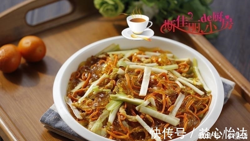 肉丝|粉丝这样炒, 既不粘锅还根根分明, 有荤有素, 亦菜亦饭全家都喜欢
