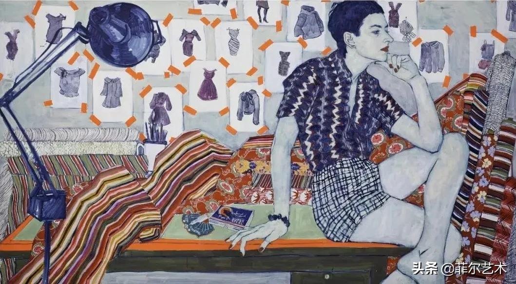 霍普·冈洛夫&美国画家霍普·冈洛夫用平静的笔触描绘强烈的感情