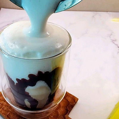 巧克力低糖拿铁咖啡