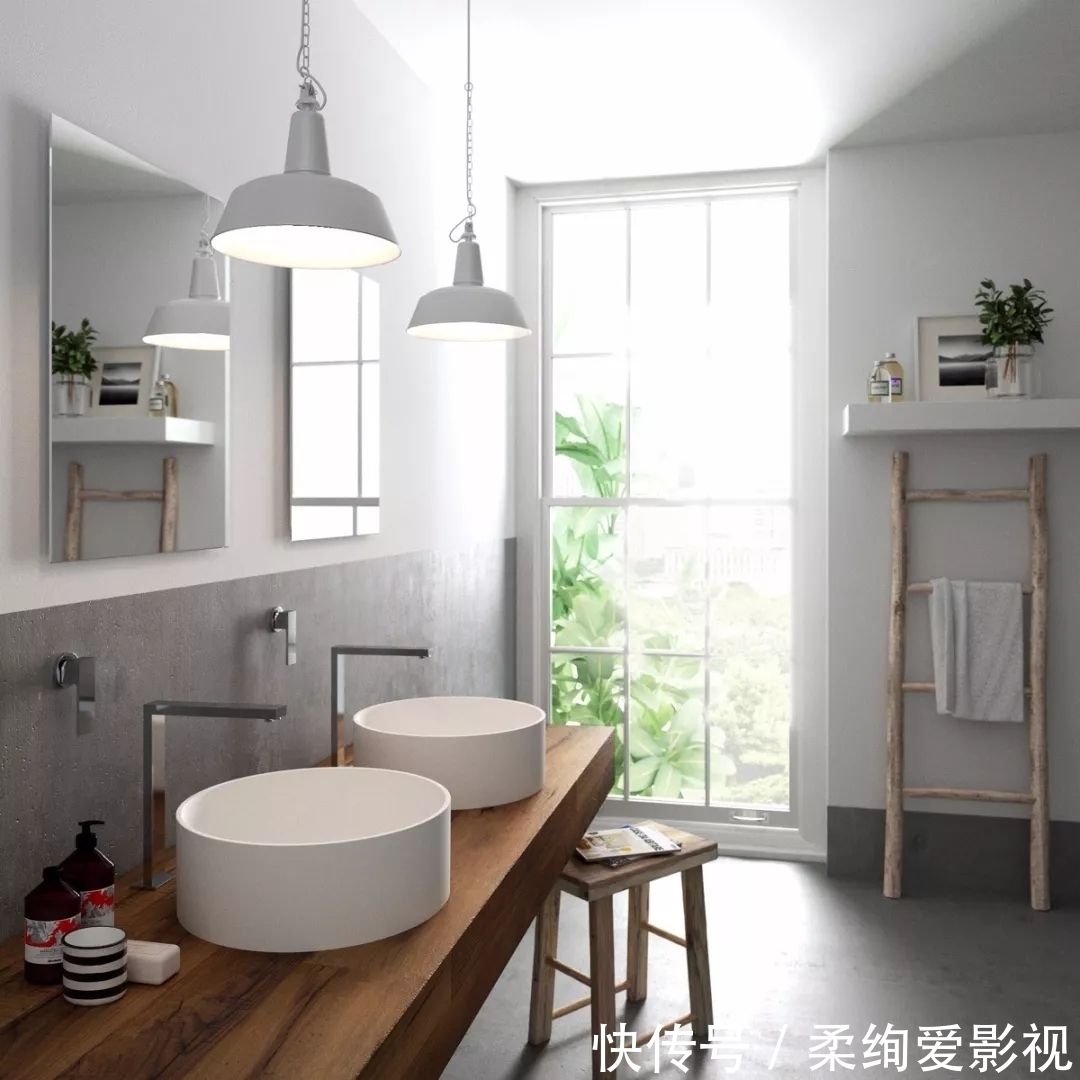 洗手盆|20张卫生间洗手盆设计案例，都很漂亮，总有一款你喜欢的！