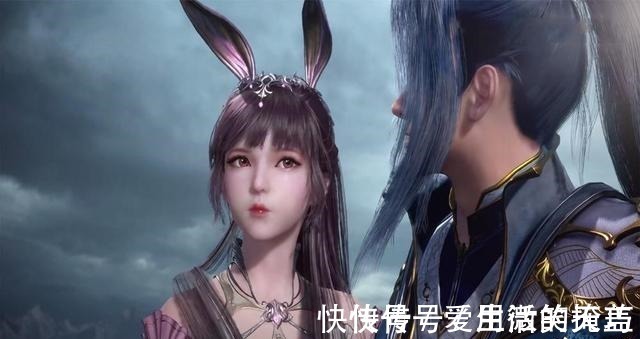 手绘版|斗罗大陆嫦娥版小舞好惊艳,两根长辫子衬托仙气,白衣装也很绝!