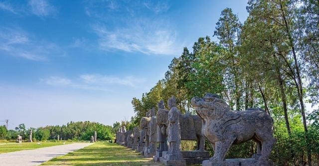 公园之中|南京有一免费公园,拥有100多件石刻文物,老南京人几乎都知道