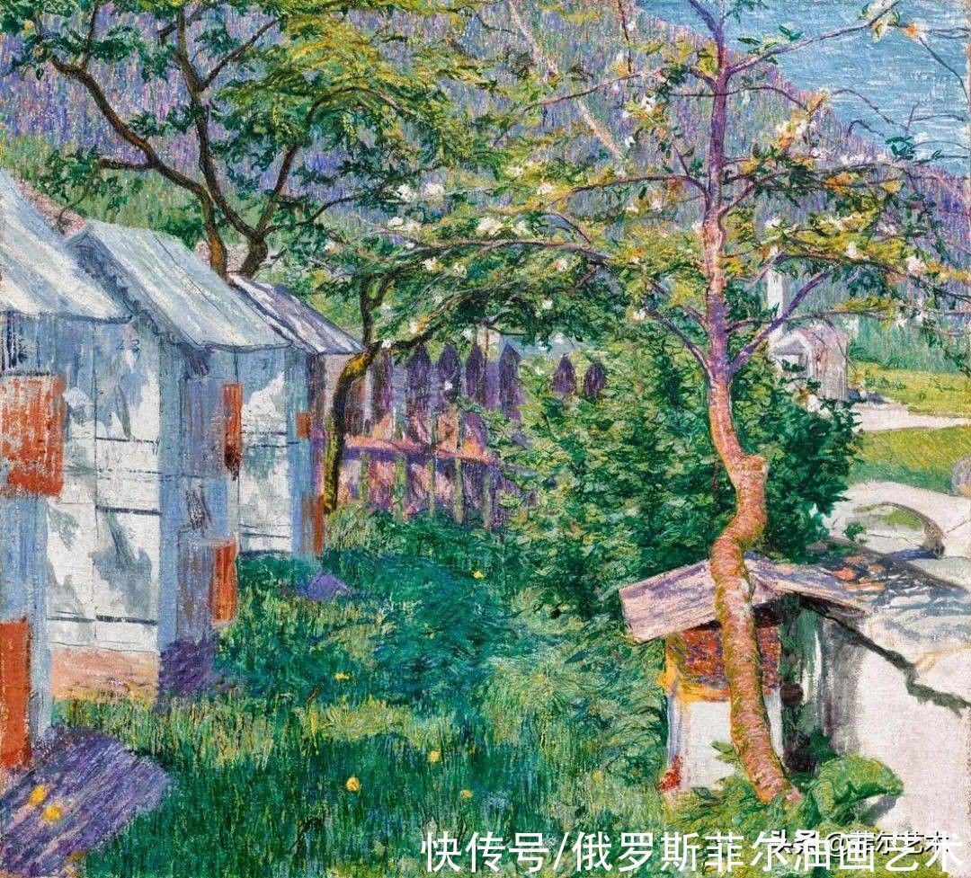 艺术学院|瑞士色彩大师、抽象艺术先驱 奥古斯托·贾科梅蒂油画作品欣赏