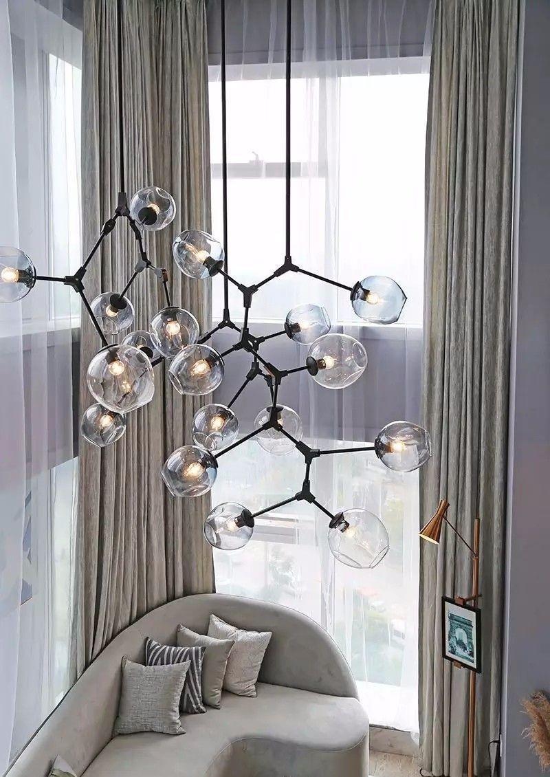 大平层|不足百平的复式空间,通过灵动合理的设计,诠释出别墅般的质感