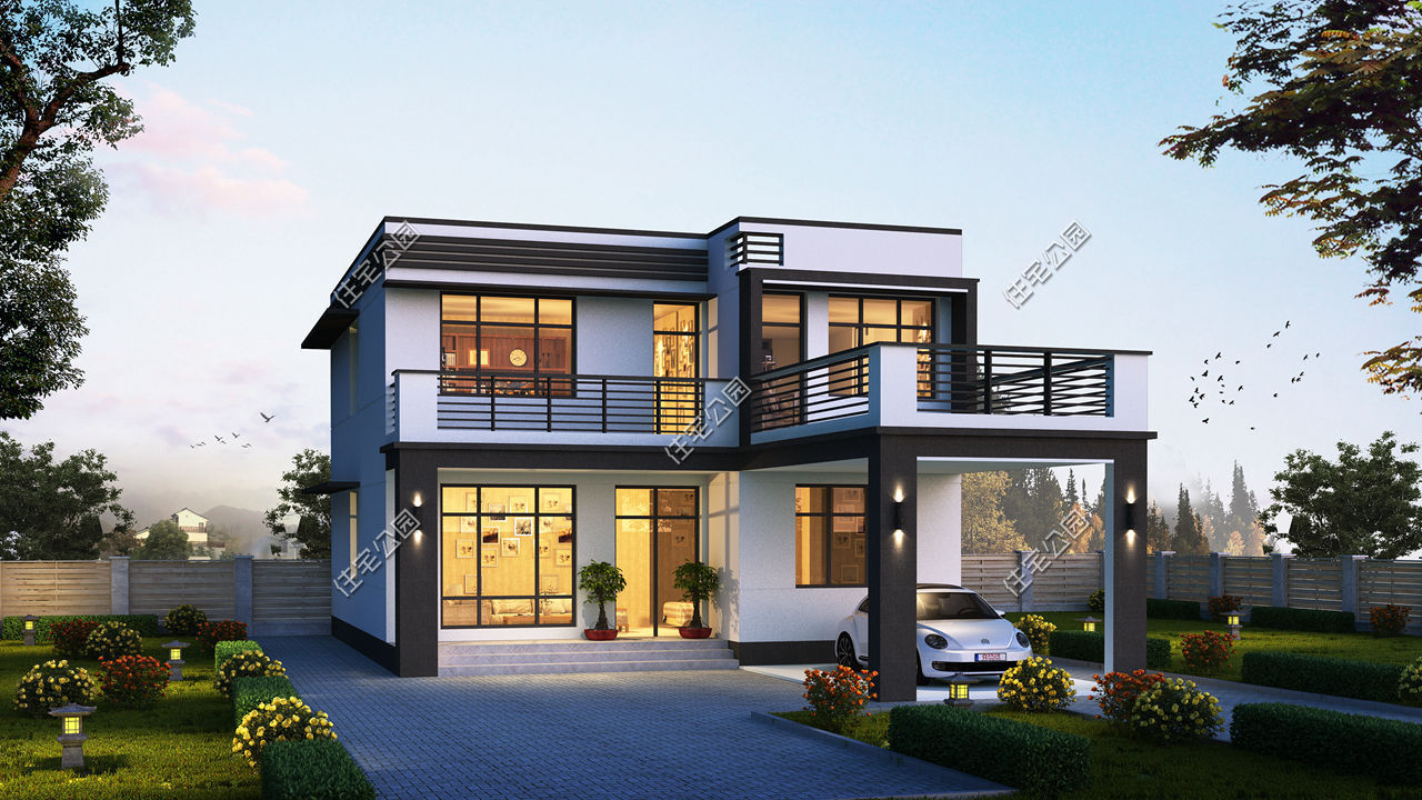 戶型|農村建房想省錢?看看這10套平屋頂戶型,20來萬就能建好