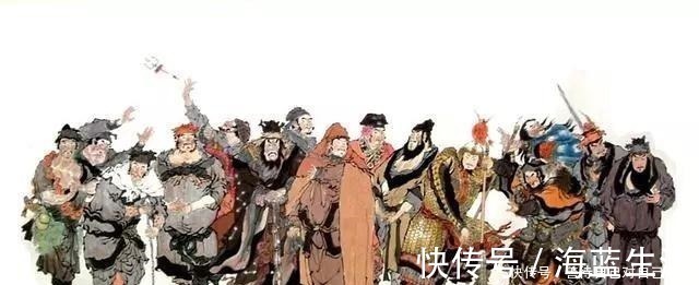 鲁智深!水浒108将武力排名武松第7,鲁智深第4,他排第一!