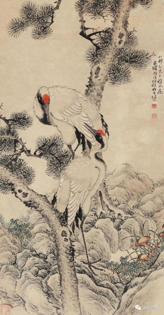 松鹤延年——名家笔下的松鹤图