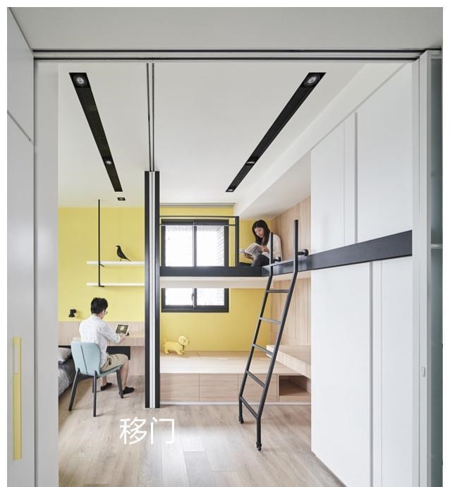 设计|40㎡两房一厅,全屋打满柜子,称得到上小户型“教科书”式设计!