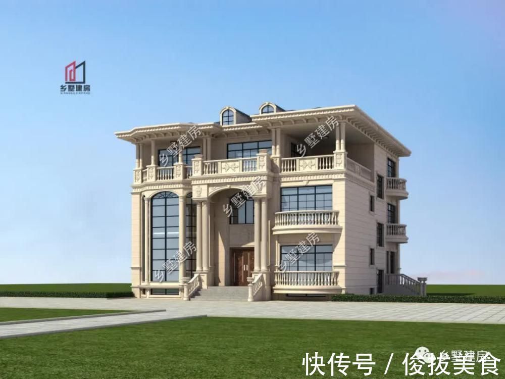 台球室|15×17米三层自建别墅,极具奢华美观,尽显富贵之态