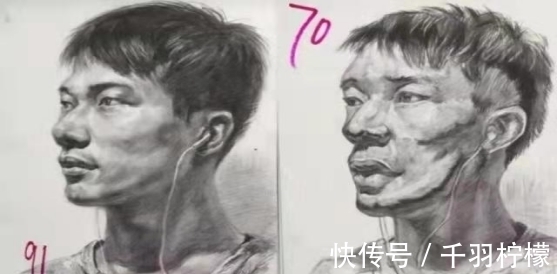 天赋#美术生也分“学霸和学渣”,两者作品差距明显,学渣:太伤人了