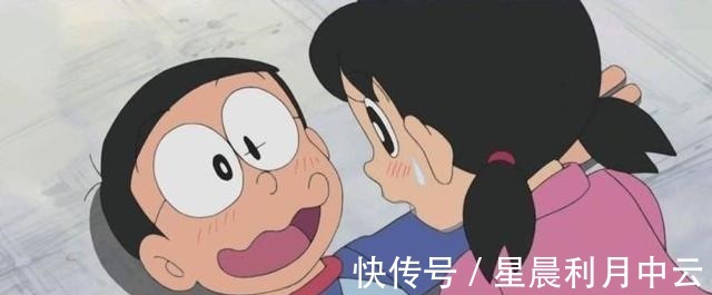 静香|哆啦A梦小数据静香被大雄偷看700次,静香还吐槽大雄穿衣服洗澡