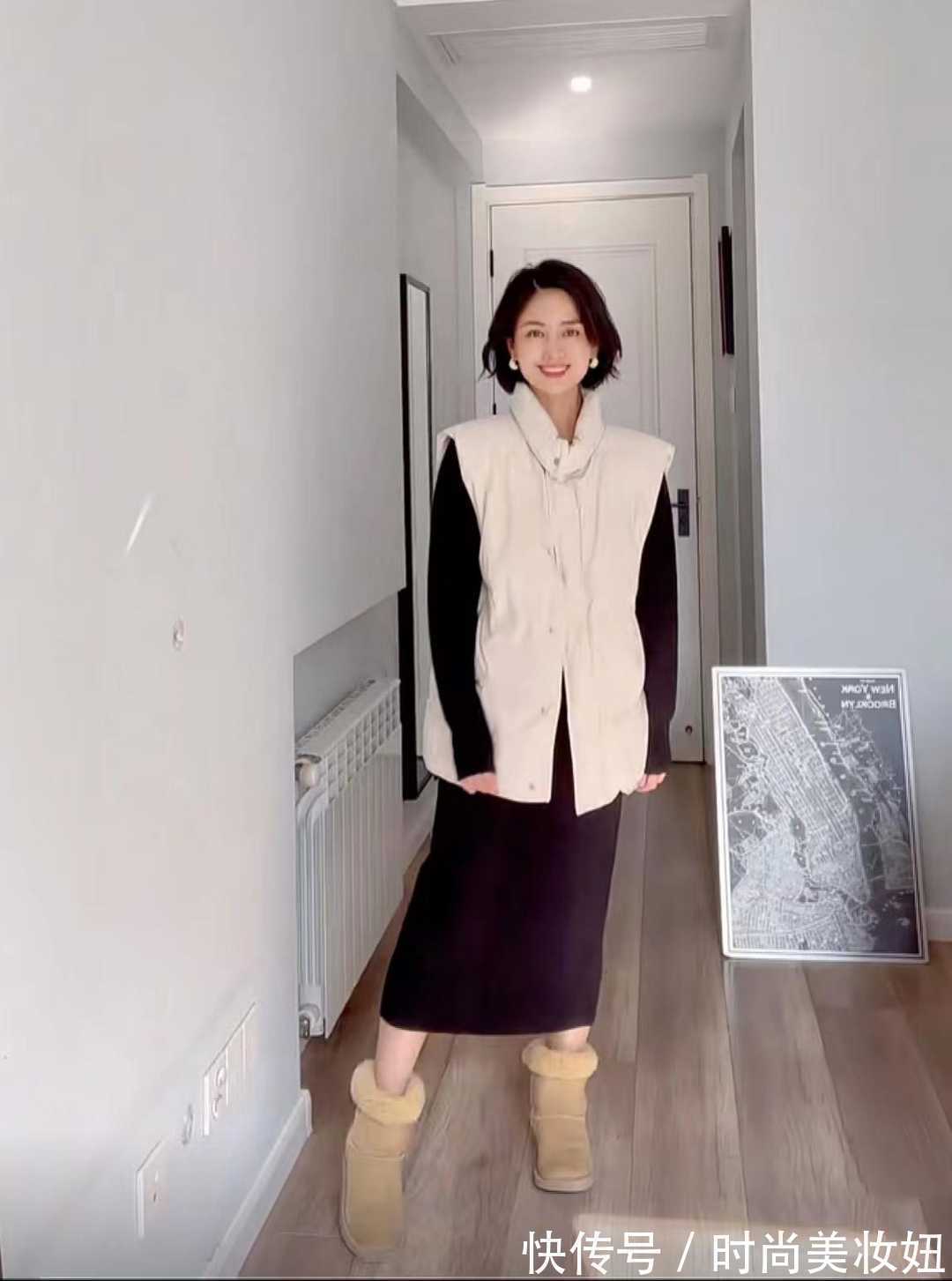 保暖|冬季还是“羽绒服”实穿,教你4种搭配思路,不仅保暖还显腿长