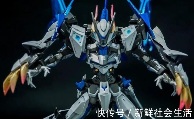 模友|狼王风格改造双重锻异端高达模型!