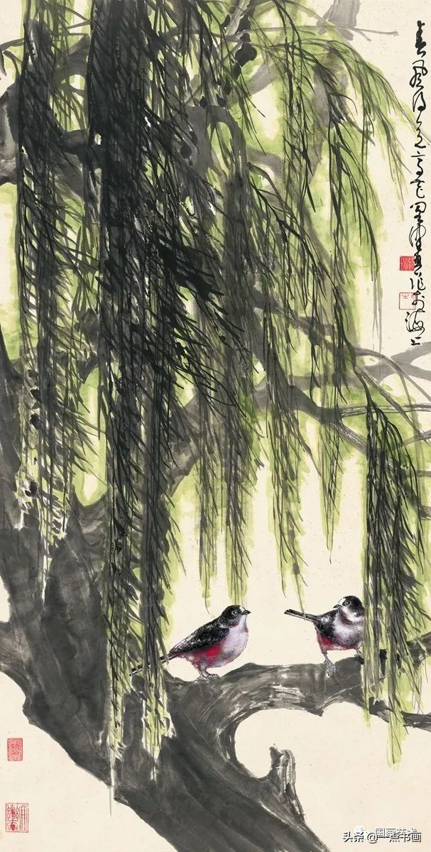 郑午昌@书画大师陈佩秋先生国画作品欣赏