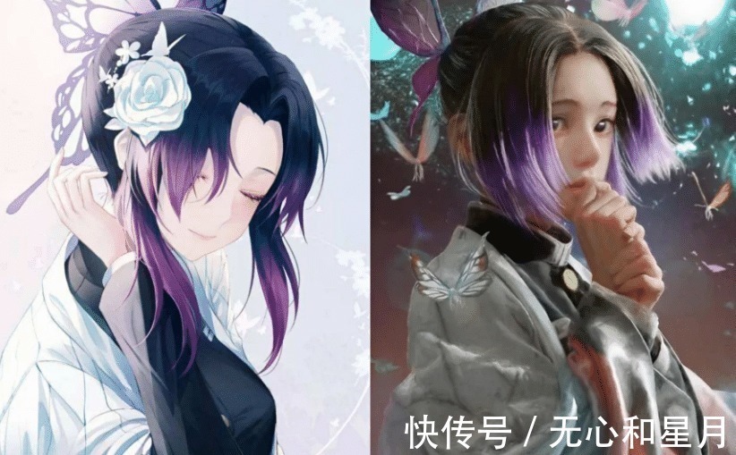 3d|鬼灭之刃遇上3D建模,蝴蝶忍颜值创新高,网友表示善逸还需提高