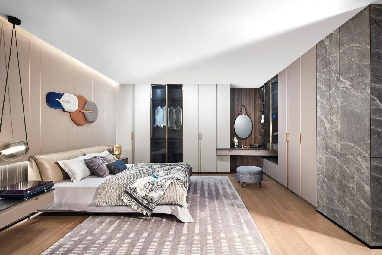 色调|欧派全屋定制：给生活上点色卧室配色选择指南